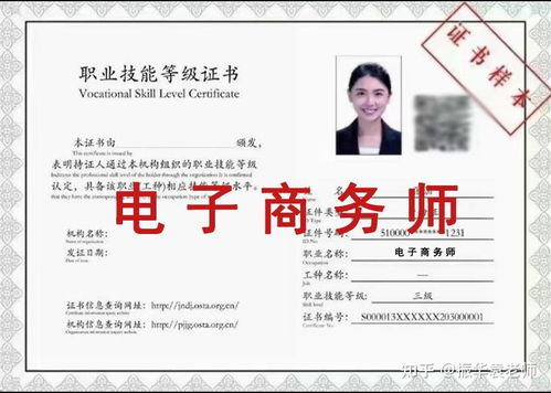 中专电子商务专业证书